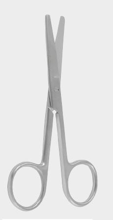 Ножиці прямі тупокінцеві 14,0 см (cm)